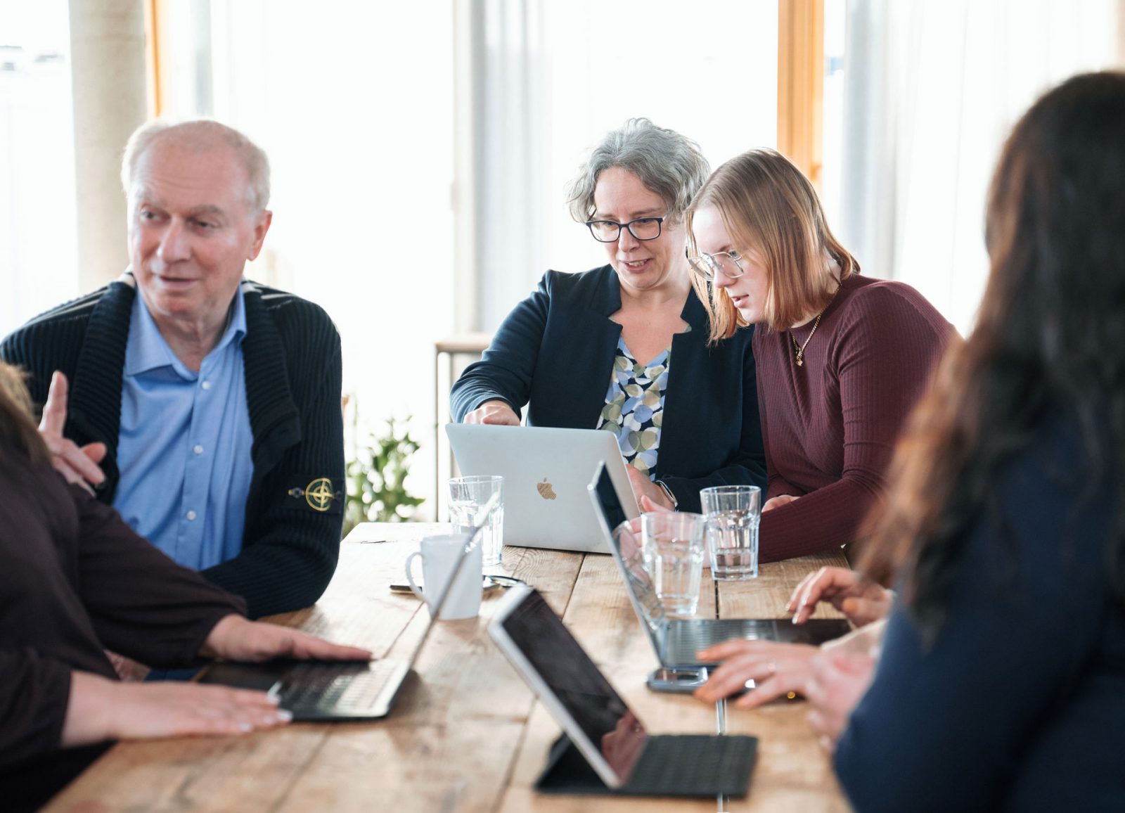 Team-Meeting bei beka zur KI Plattform Lizzy